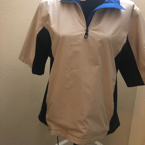 WOMEN'S DRYJOYS BY FOOTJOY WATERPROOF GOLF TOP - Picture 4 of 6